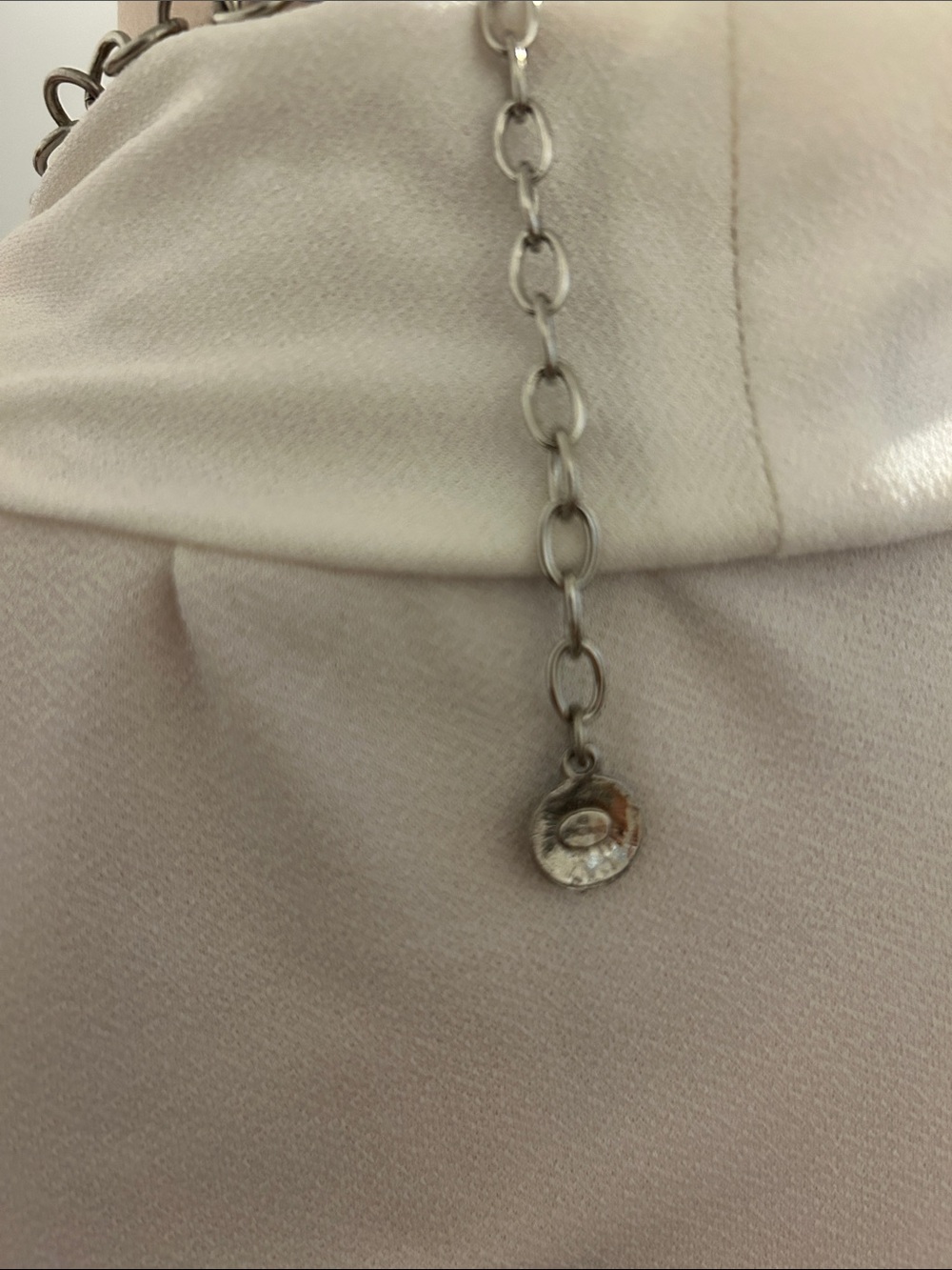 Statement Clear Crystal Cluster Necklace - Women's Jewelry - Picture 5 of 8